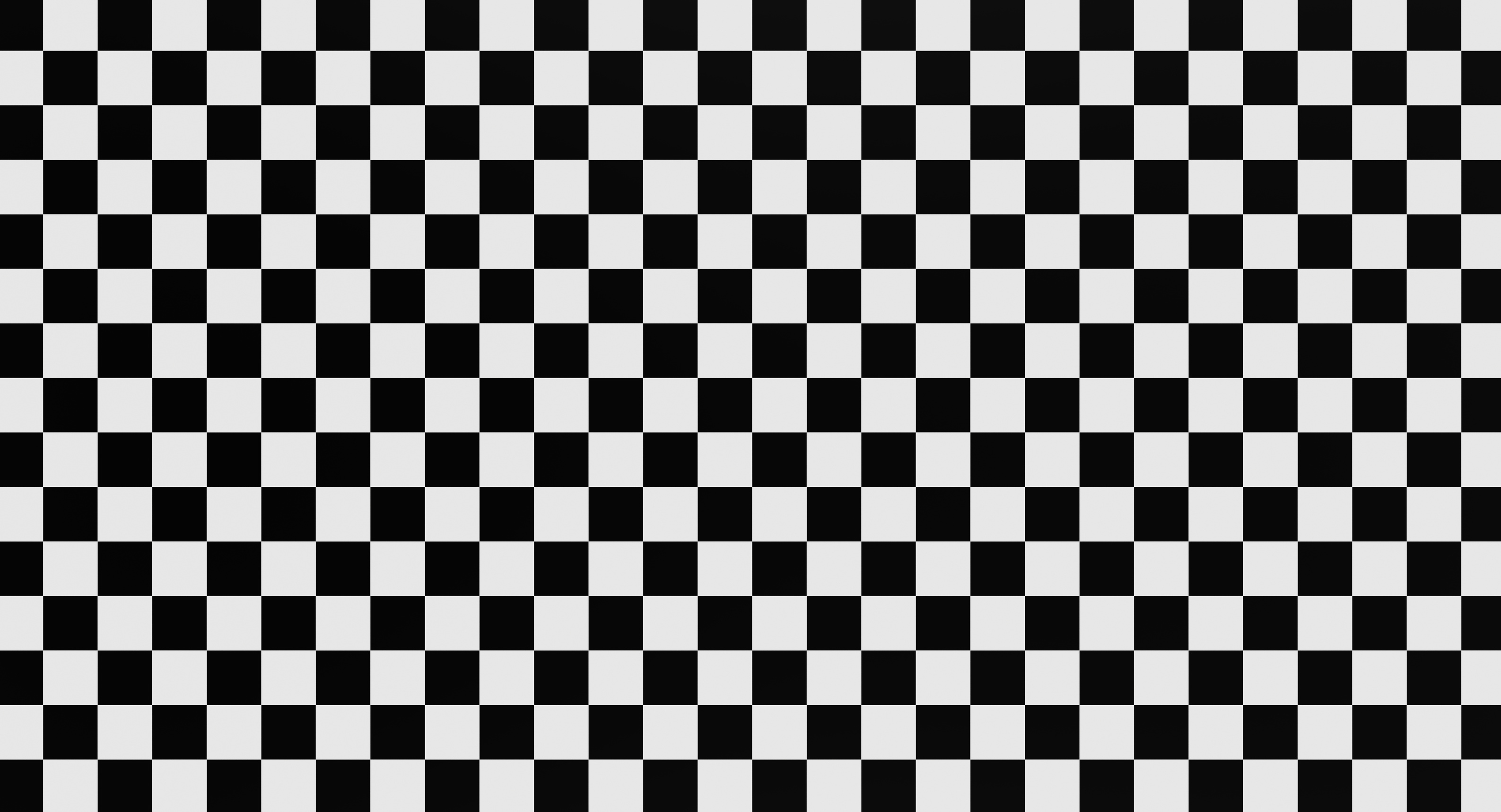 Black and White Checkered Seamless Pattern